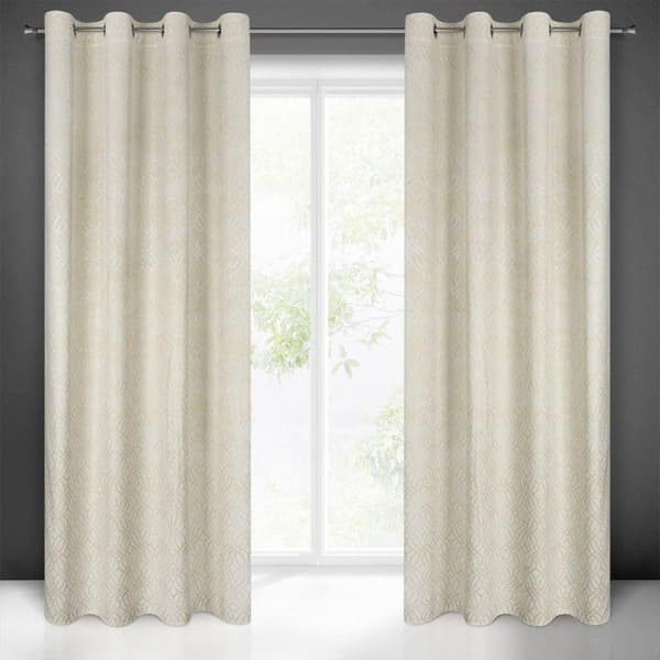 ARETA KLARGAVET GARDIN 140 X 250 CM CREME