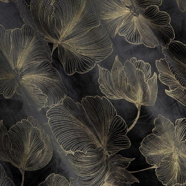 FÄRDIG GARDIN STELLA 140 X 250 CM SVART