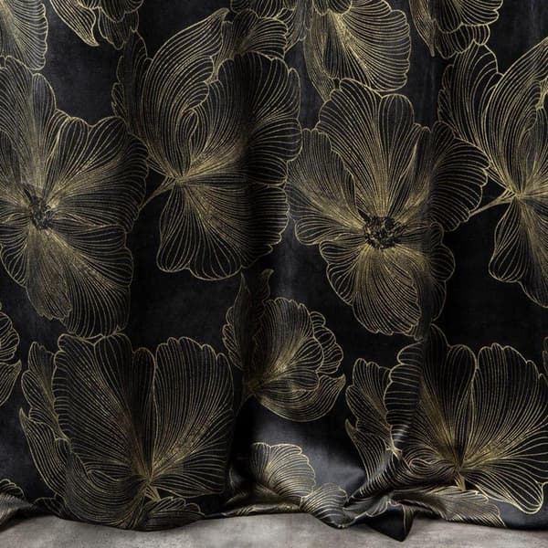FÄRDIG GARDIN STELLA 140 X 250 CM SVART