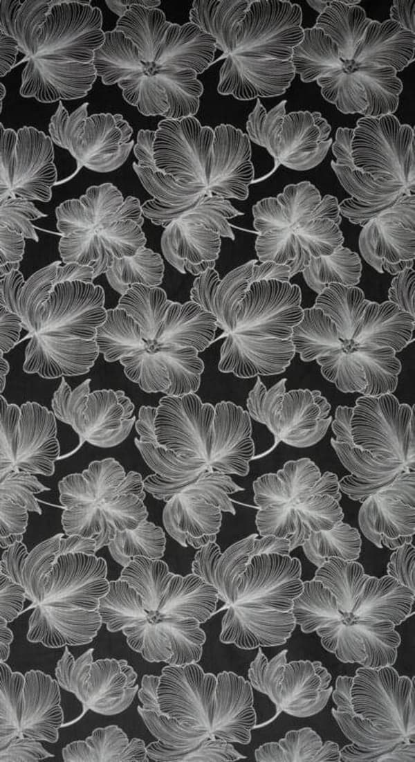 KLARGAVET GARDIN STELLA 140 X 250 CM SORT
