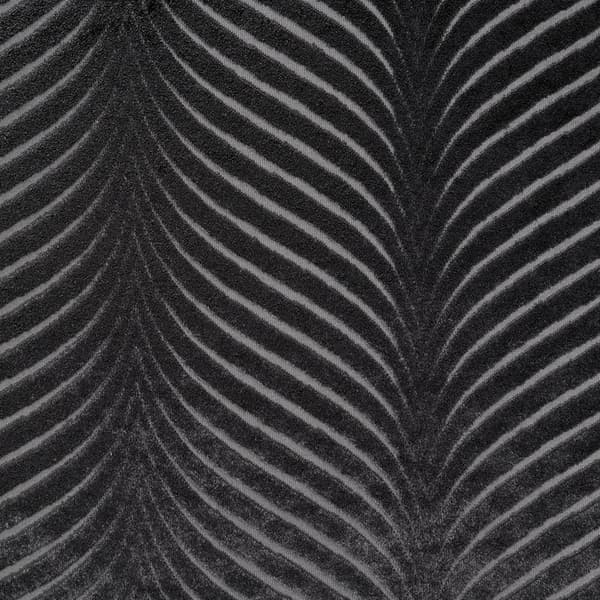 LUSSI KLARGAVET GARDIN 140 X 250 CM SORT