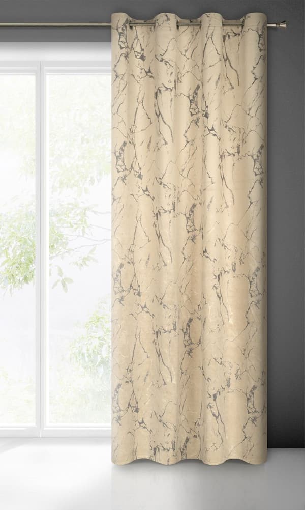 KLARGAVET GARDIN WERA 140 X 250 CM CREME