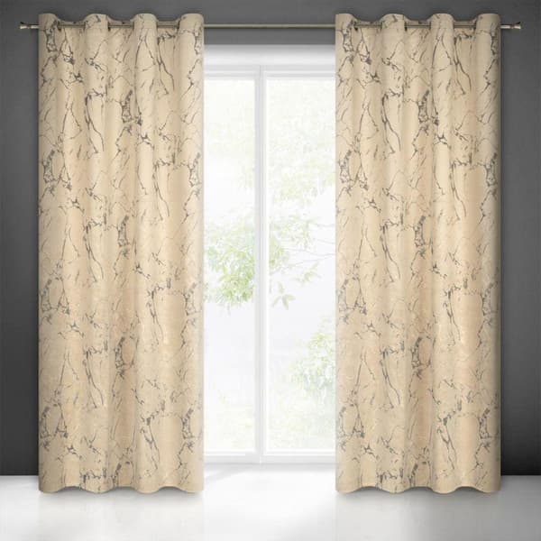 KLARGAVET GARDIN WERA 140 X 250 CM CREME