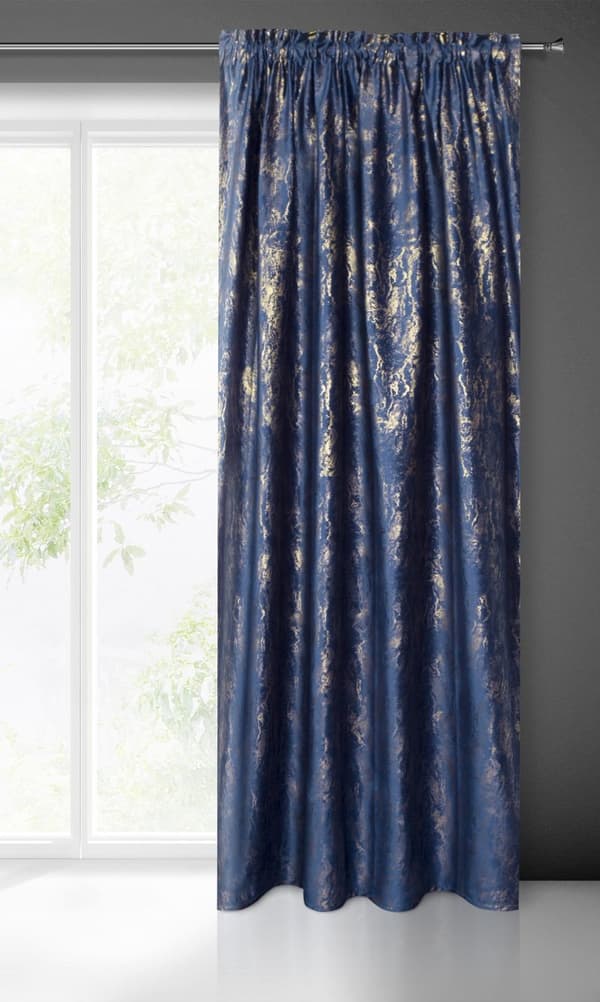VALMIS KORNELIA VERHO TEIPILLÄ 140 X 270 CM NAVY BLUE