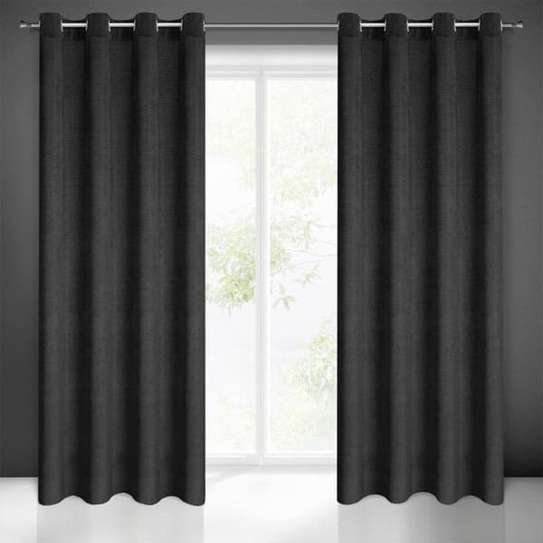 KLARGAVET GARDIN ELIZA 140 X 250 CM SORT