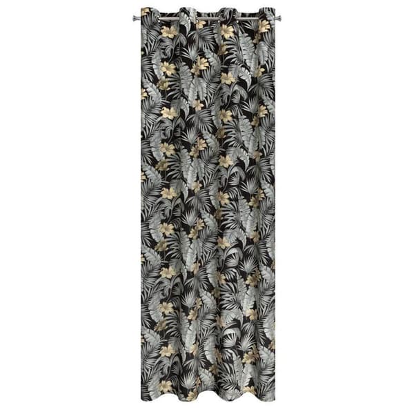LOREN KLARGAVET GARDIN 140 X 250 CM SORT