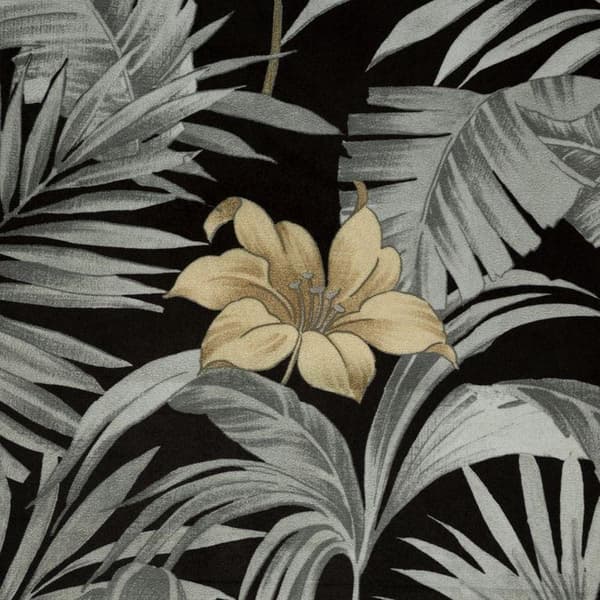 LOREN KLARGAVET GARDIN 140 X 250 CM SORT