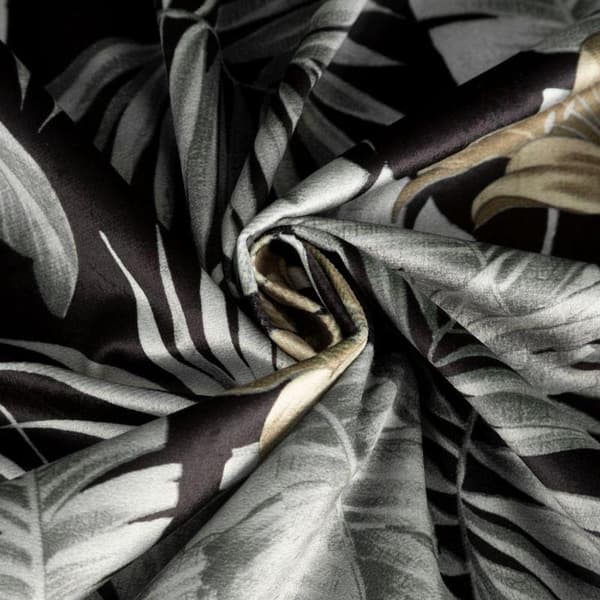 LOREN KLARGAVET GARDIN 140 X 250 CM SORT