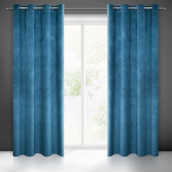 KLARGAVET GARDIN MILO 140 X 250 CM NAVY