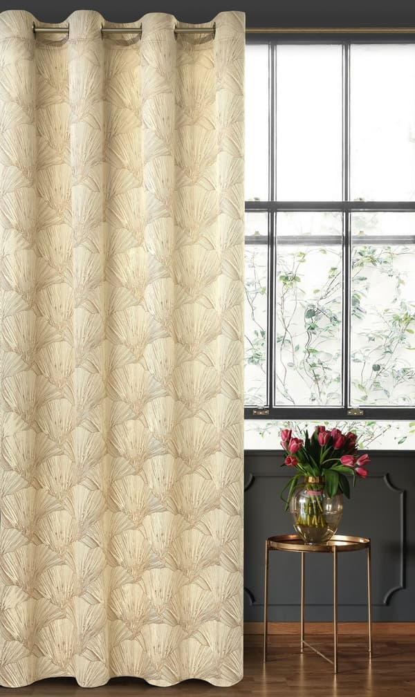 KLARGAVET GOJA-GARDIN 140 X 250 CM CREME
