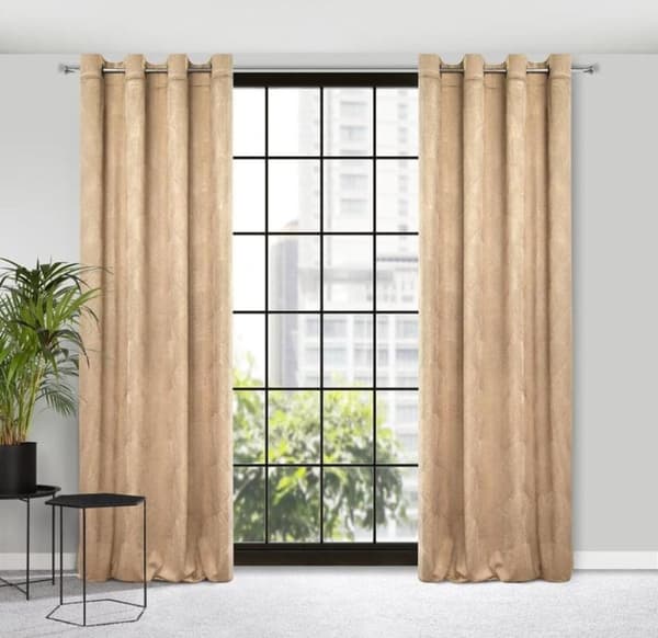 KLARGAVET GOJA GARDIN 140 X 250 CM BEIGE