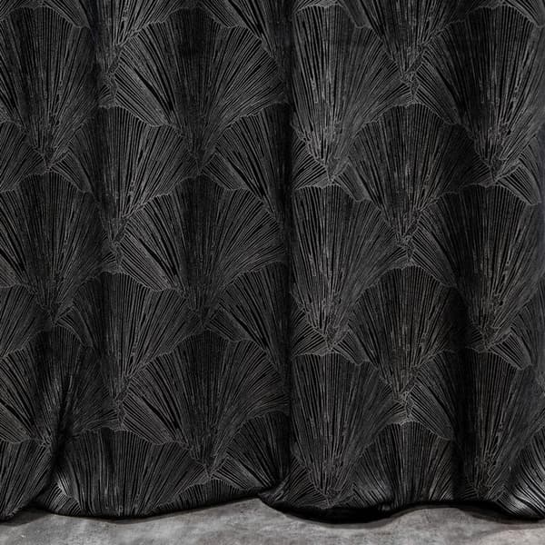 KLARGAVET GOJA-GARDIN 140 X 250 CM SORT