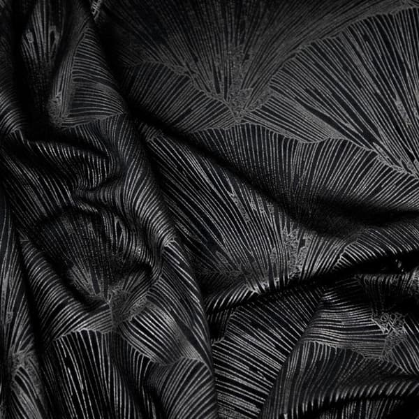 KLARGAVET GOJA-GARDIN 140 X 250 CM SORT