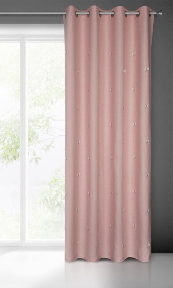 FÄRDIG GARDIN WENDY 140 X 250 CM ROSA