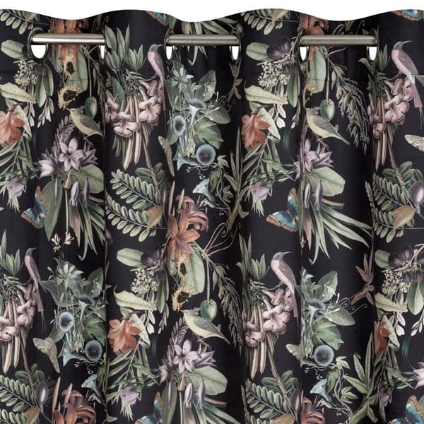 BECKY KLARGAVET GARDIN 140 X 250 CM SORT