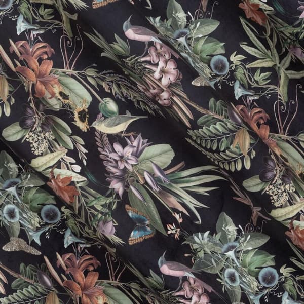 BECKY KLARGAVET GARDIN 140 X 250 CM SORT
