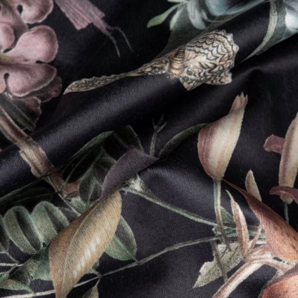 BECKY KLARGAVET GARDIN 140 X 250 CM SORT