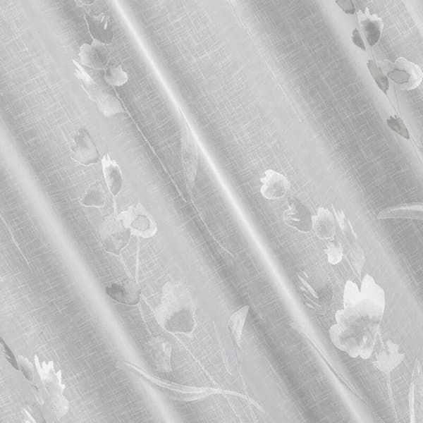 KLARGAVET GARDIN ISABEL 140 X 250 CM HVID