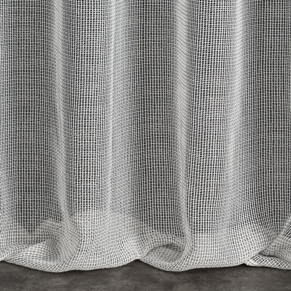 KIM 2 KLARGAVET GARDIN PÅ TAPE 140 X 300 CM GRÅ