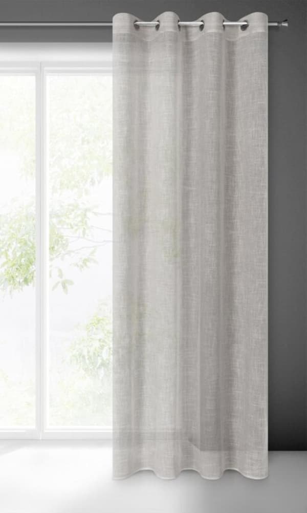 FÄRDIG GARDIN NEL 140 X 250 CM GRÅ