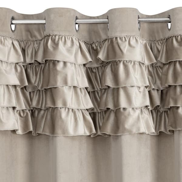 KLARGAVET GARDIN ERIN 140 X 250 CM BEIGE