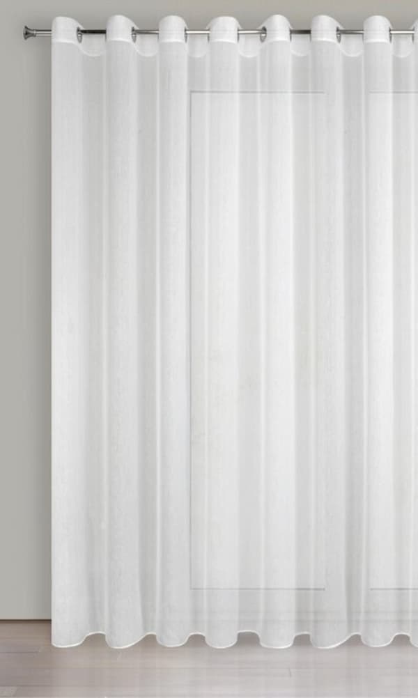 FÄRDIG GARDIN REBECCA 400 X 250 CM VIT