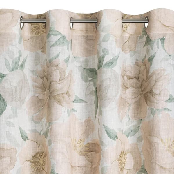 KLARGAVET GARDIN KARLA 140 X 250 CM NATURLIG