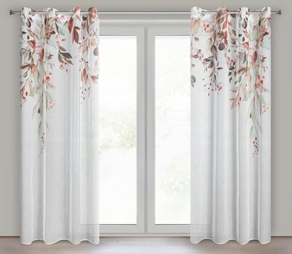 KLARGAVET GARDIN MEG 140 X 260 CM HVID