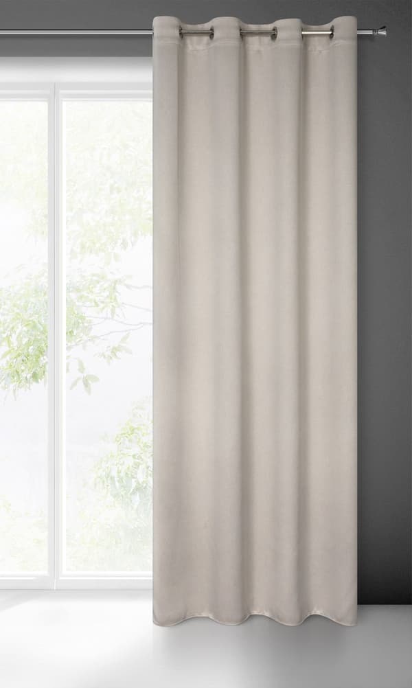 CARLO FÄRDIG GARDIN 135 X 250 CM BEIGE