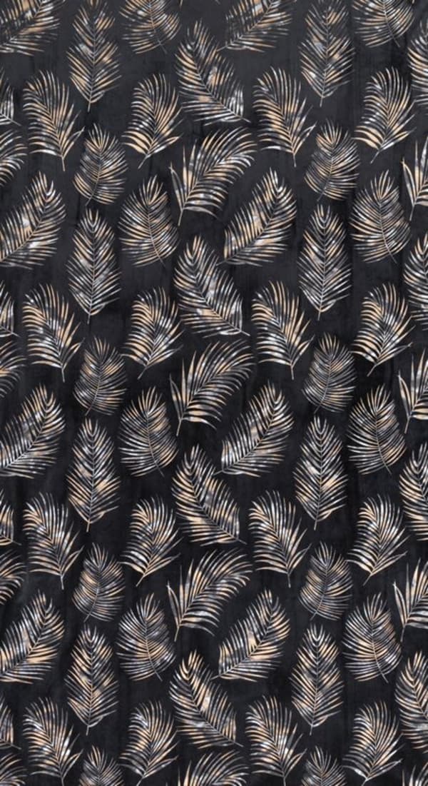 KLARGAVET GARDIN GLORIA 140 X 250 CM SORT