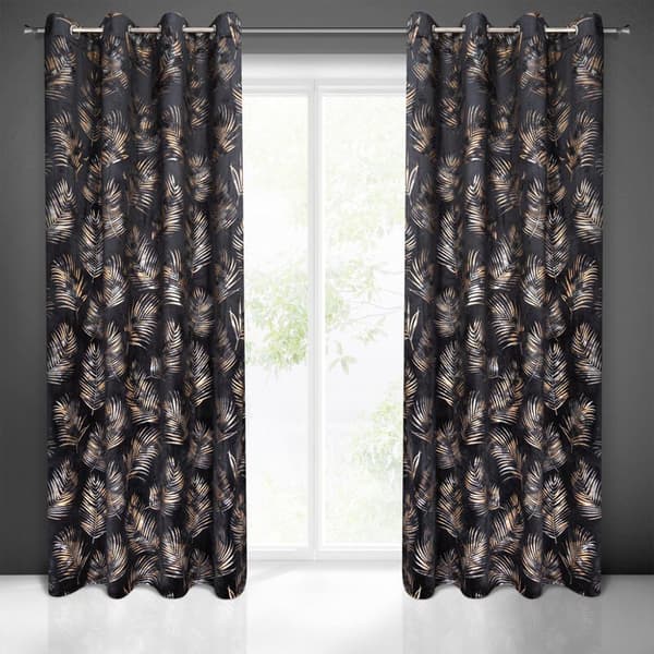 KLARGAVET GARDIN GLORIA 140 X 250 CM SORT