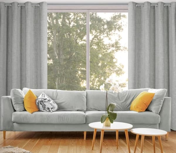 KLARGAVET ROMAGARDIN 140 X 250 CM GRÅ