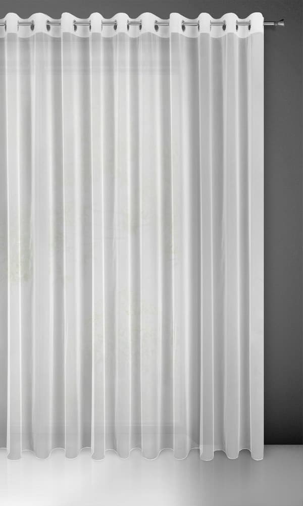 KLARGÅRET GARDIN ESEL 400 X 250 CM HVID