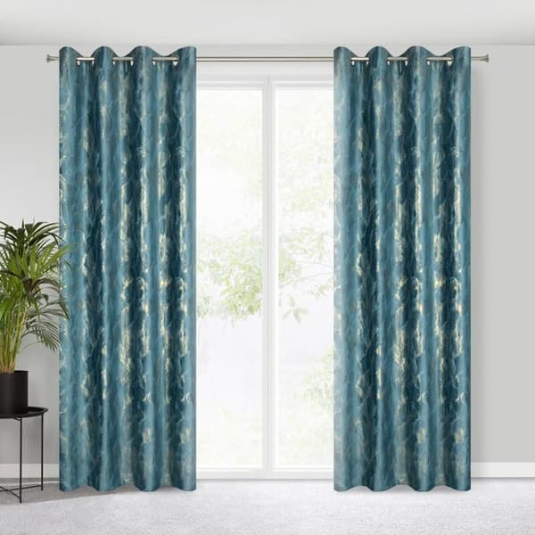 KLARGAVET GARDINMELODI 140 X 250 CM NAVY