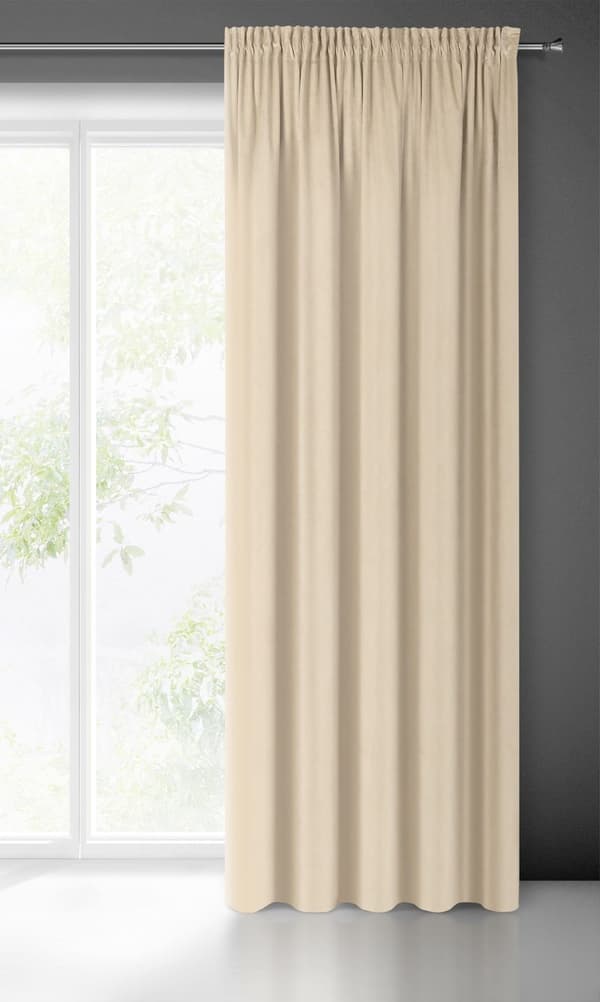 PIERRE FÄRDIG GARDIN PÅ TEJP 140 X 300 CM KRÄM