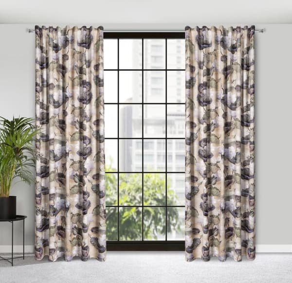 FÄRDIG LOTUSgardin PÅ TEJP 140 X 270 CM BEIGE