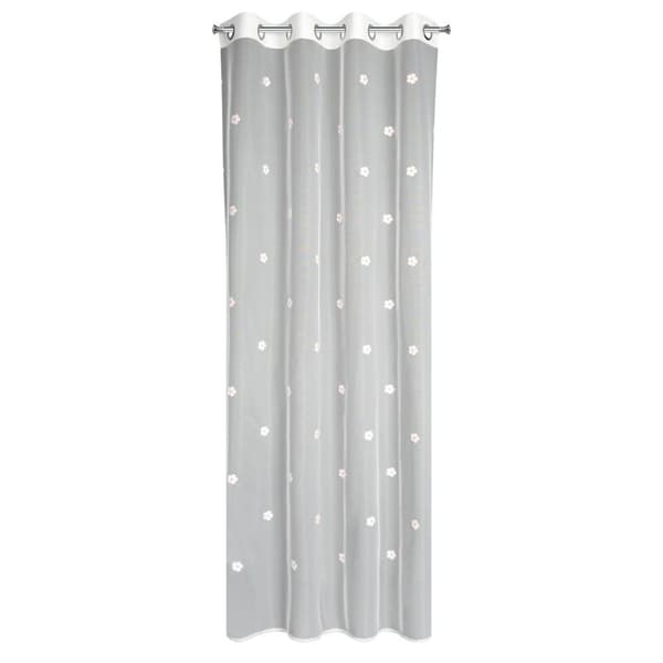 KLARGAVET GARDIN ELSA 140 X 250 CM HVID