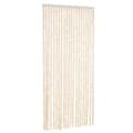 Miniatyrbild 1 av 8: vidaXL Insektsgardin beige och vit 90x220 cm chenille