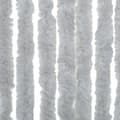 Miniatyrbillede 7 af 8: vidaXL flueforhæng 90x220 cm chenille grå