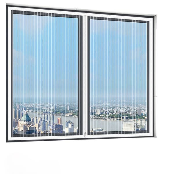 INF Window Curtain Fly Hyttysverkko Vetoketjun sulkuverkko
