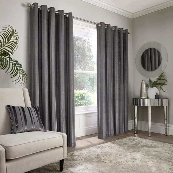 Appletree - CD4SL90726LPP - Boutique - Conrad - Par Jacquard Eyelet Gardiner - 229 x 183 cm - Skiffer