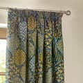 Miniatyrbild 2 av 3: Wylder Ophelia gardiner med veckveck i jacquard med blommor