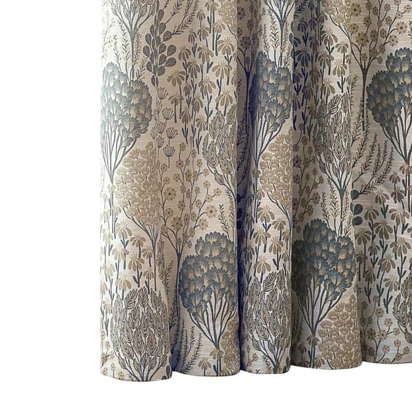 Wylder Ophelia Jacquard Floral Pencil Pleat Curtains