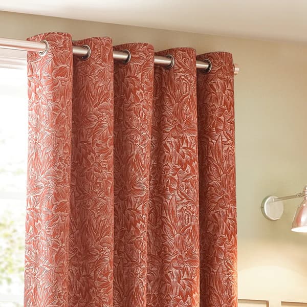 Wylder Nature Grantley Jacquard Eyelet Curtains