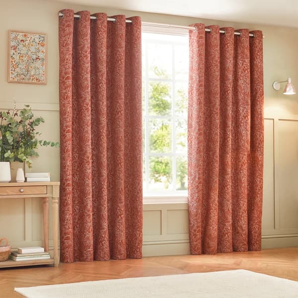 Wylder Nature Grantley Jacquard Eyelet Curtains