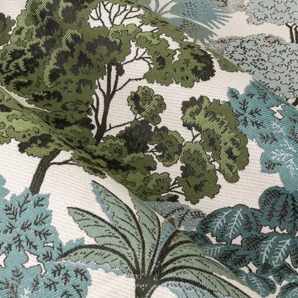 Wylder Woodlands Jacquard Floral Eyelet Curtains