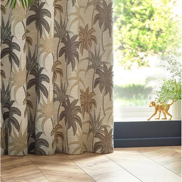 Wylder Galapagos Jacquard Eyelet Curtains