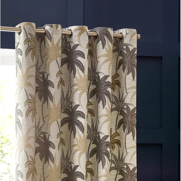 Wylder Galapagos Jacquard Eyelet Curtains