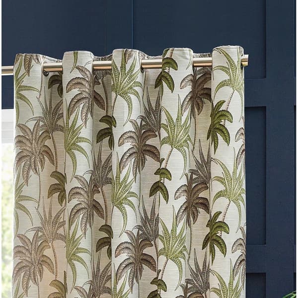 Wylder Galapagos Jacquard Eyelet Curtains