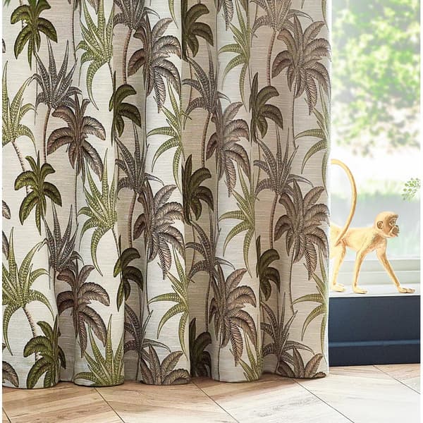 Wylder Galapagos Jacquard Eyelet Curtains